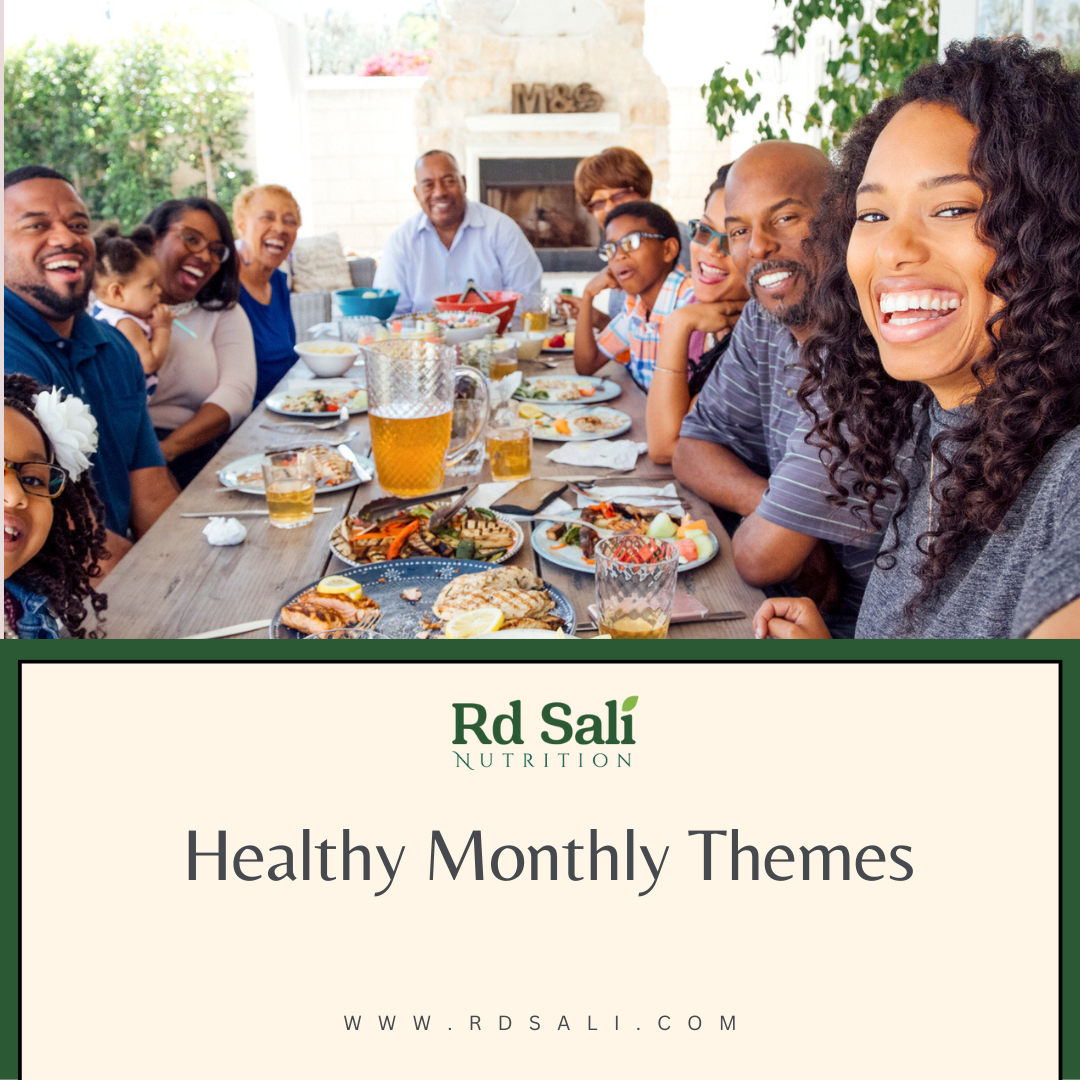 RdSali Self Love Monthly Themes